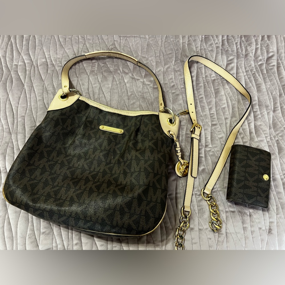 Michael Kors cross body bag and wallet